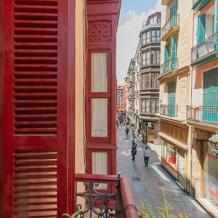 Kapelagile Kalea-Calle Sombrereria Bilbao Esterno foto
